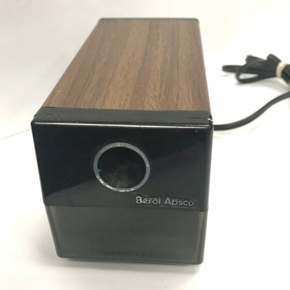 Berol Apsco Electric Pencil Sharpener AP2001 Auto Reset vtg office supplies USA - Picture 1 of 10